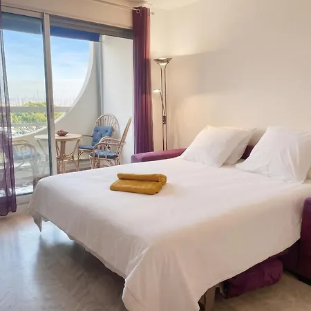 Apartment Harbor View - Air Conditioning - Parking - Fidjis La Grande-Motte